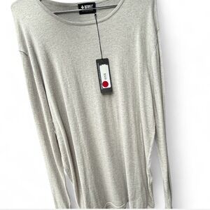 +Beryll - NWT Long Sleeve Gray Cashmere Shirt
